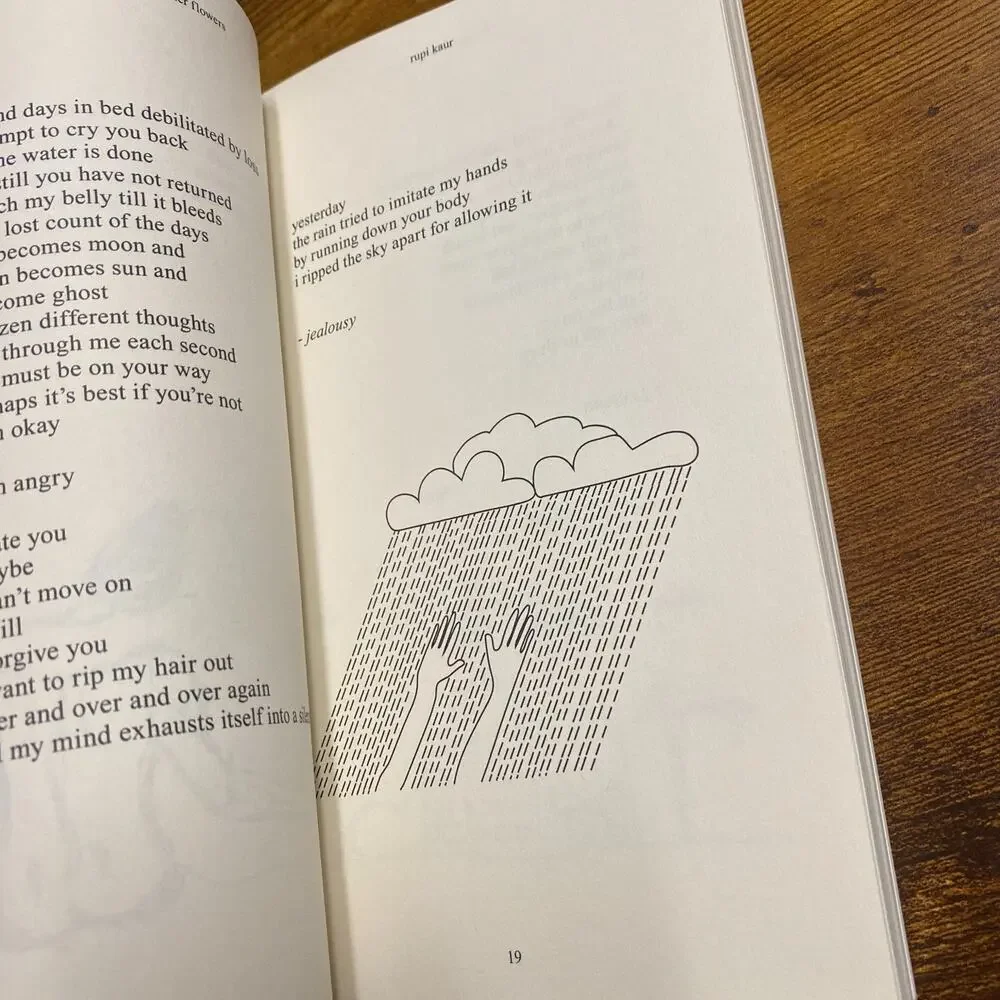 Sun and Her Flowers by Rupi Kaur (2017, Trade Paperback)